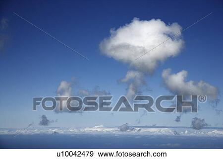 Blue sky and clouds over Maui, Hawaii, USA. View Large Photo Image Stock Photo - Blue sky and clouds over Maui, Hawaii, USA.. Fotosearch