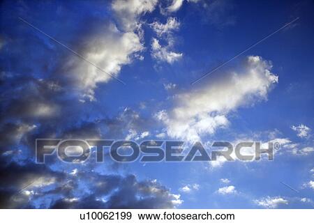 Blue sky and clouds over Maui, Hawaii, USA. View Large Photo Image Stock Photo - Blue sky and clouds over Maui, Hawaii, USA.. Fotosearch
