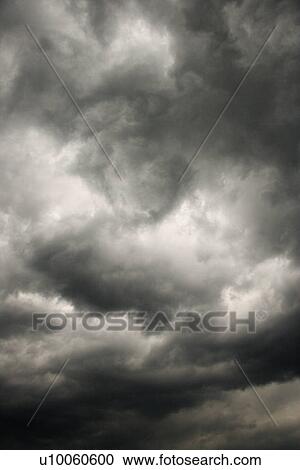 Ominous abstract storm clouds. View Large Photo Image Stock Image - Ominous abstract storm clouds.. Fotosearch