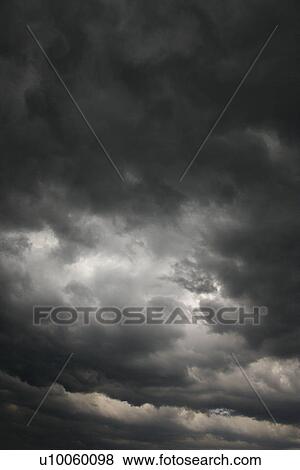 Ominous abstract storm clouds. View Large Photo Image Stock Photo - Ominous abstract storm clouds.. Fotosearch