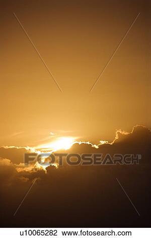 Sun peeking through cloud. View Large Photo Image Stock Image - Sun peeking through cloud.. Fotosearch