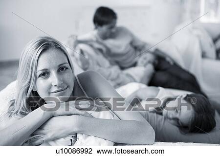 Family at home View Large Photo Image Stock Image - Family at home. Fotosearch