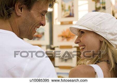 Couple in town View Large Photo Image Stock Photography - Couple in town. Fotosearch