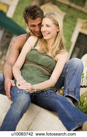 Stock Image - Young couple. Fotosearch