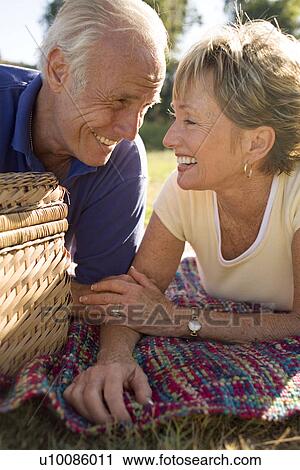 Stock Image - Mature Couple. Fotosearch