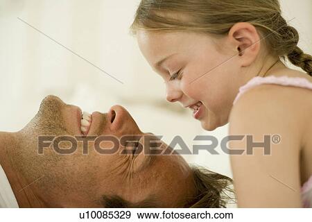 Stock Photo - Father and daughter. Fotosearch