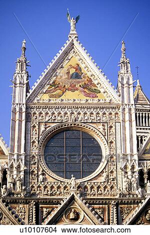 Picture - Siena Duom Italy. Fotosearch