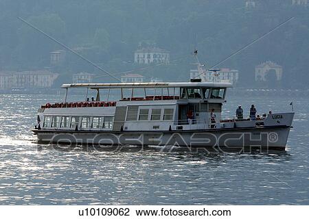 Cruise boat (Bellagio) View Large Photo Image Stock Image - Cruise boat (Bellagio). Fotosearch