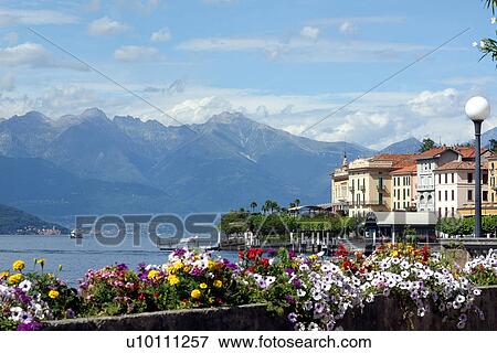 Stock Photo - Bellagio - view of harbour. Fotosearch