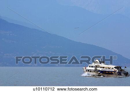 Stock Image - Bellagio -view of hydrofoil. Fotosearch