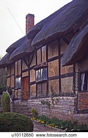 Stock Image - Cottage in Stratford. Fotosearch