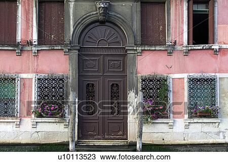 Stock Image - Palazzo on canal. Fotosearch
