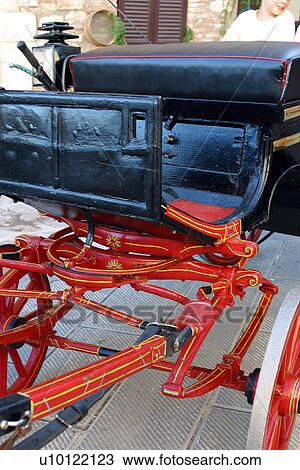 Antique horse drawn carriage View Large Photo Image Stock Image - Antique horse drawn carriage. Fotosearch