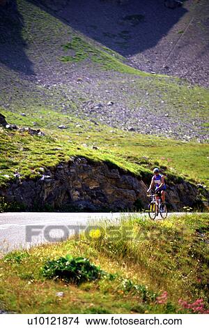 cyclist on racing bike View Large Photo Image Picture - cyclist on racing bike. Fotosearch
