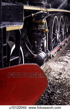 Steam train engine View Large Photo Image Stock Photography - Steam train engine. Fotosearch