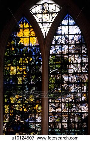 Stock Photo - Stained glass window. Fotosearch