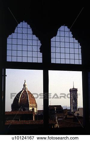 Window View of Florence View Large Photo Image Stock Photo - Window View of Florence. Fotosearch