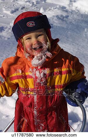 Stock Image - baby, peace, individual, innocence, outdoor, looking. Fotosearch