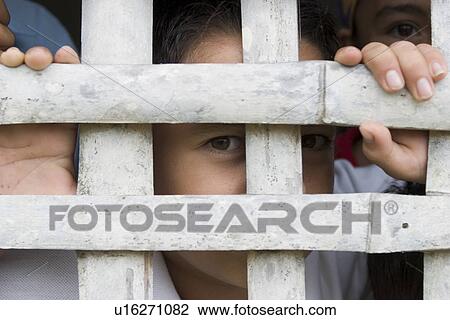 Stock Image - one person, building. Fotosearch