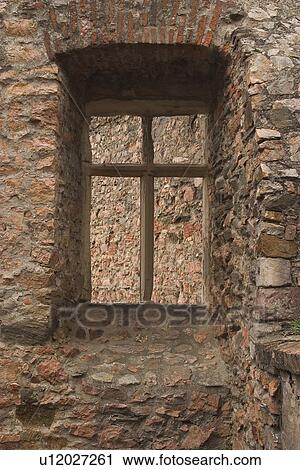 Stock Image - exterior, strong, barrier, divider, barricade, wall. Fotosearch