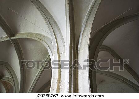 Stock Photo - Arrangement, Ceiling, Building, Artistic, Appearance. Fotosearch