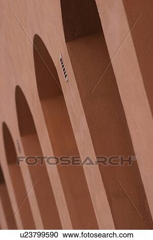 Stock Image - hall, corridor, structure, architecture, array, pattern. Fotosearch