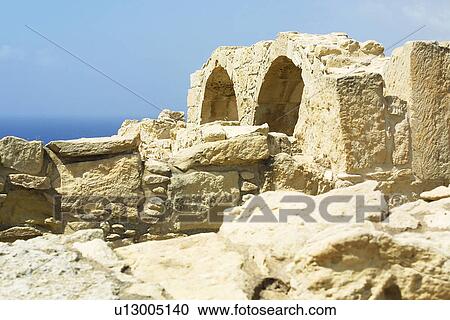 Stock Image - Stone, Blocks, Boulders, Arrangement, Order, Scheme. Fotosearch