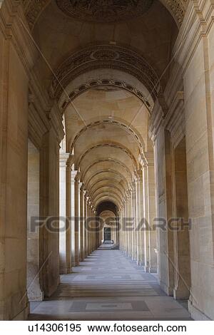 Stock Photography - wall, shadows, house, enclosed, path, subway. Fotosearch