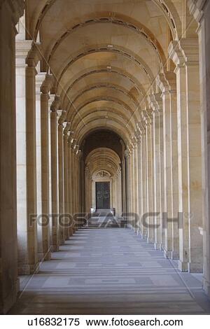 Stock Photography - wall, shadows, house, enclosed, path, subway. Fotosearch
