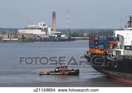 Picture - motorboat, traveling, transportation, conveyance, vessel, marine. Fotosearch