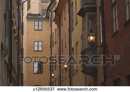 Stock Photo - buildings, windows, structures, concrete, glass, window sill. Fotosearch