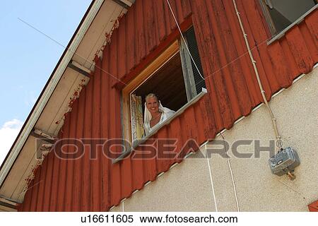 Stock Photography - edifice, building, cottage, construction, cabin, appearance. Fotosearch