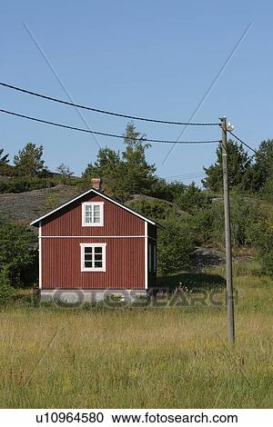 Stock Image - home, building, establishment, developed, cottage, appearance. Fotosearch
