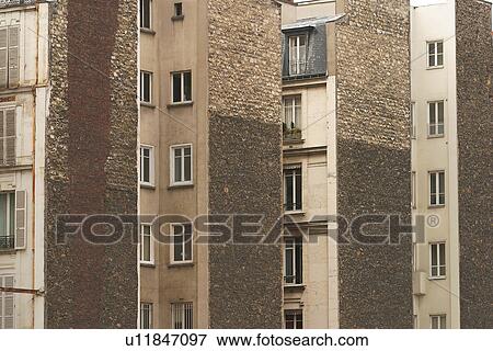Stock Photo - outdoors, glass, walls, complex, structure, buildings. Fotosearch