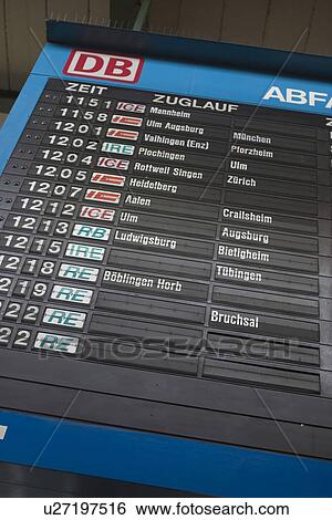 Stock Photograph - computer, monitor, columns, time, countries, names. Fotosearch