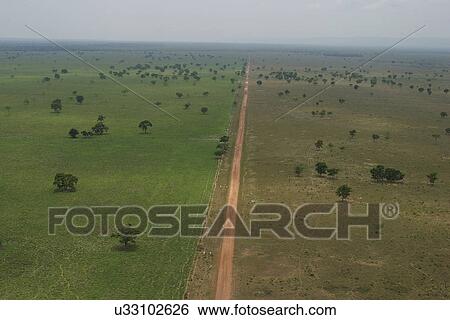 Stock Photograph - agriculture, calm, aerial view. Fotosearch