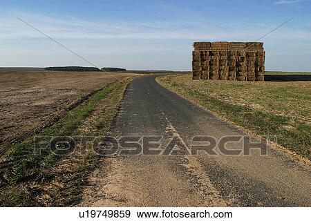 Stock Photo - road, way, path, street, pathway, plains. Fotosearch