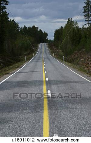 Stock Image - outdoors, way, path, road, highway, freeway. Fotosearch