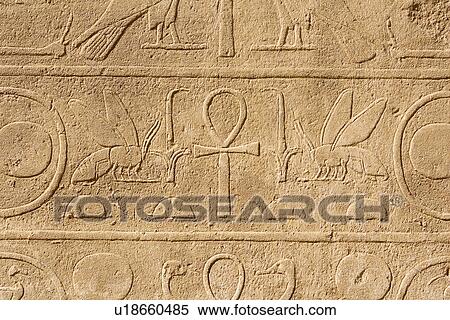 Carving, Close-Up, Day, Egypt, Africa View Large Photo Image Stock Photography - Carving, Close-Up, Day, Egypt, Africa. Fotosearch