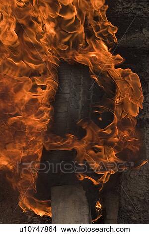 Picture - fire. Fotosearch
