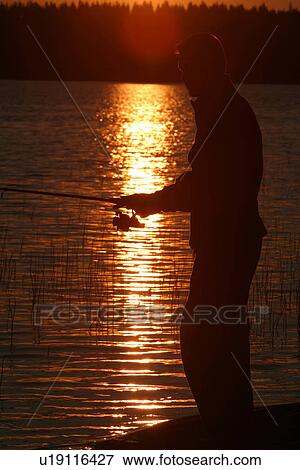Stock Photo - fishing reel, reel, line, nylon line, nature, natural. Fotosearch