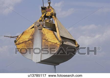 Stock Photo - Blue, Close-Up, Cloud, Construction Equipment, Crane. Fotosearch