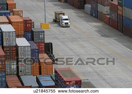 port, harbor, industry, cargo, storage, containers View Large Photo Image Stock Photography - port, harbor, industry, cargo, storage, containers. Fotosearch