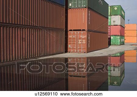 port, harbor, shipping, industry, cargo, storage View Large Photo Image Stock Image - port, harbor, shipping, industry, cargo, storage. Fotosearch