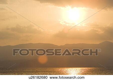 Stock Image - Calm, Clouds, Dawn, Dusk, Expanse. Fotosearch