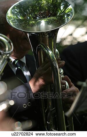 Brass Instrument, Equipment, Device, Day, Accessory View Large Photo Image Picture - Brass Instrument, Equipment, Device, Day, Accessory. Fotosearch