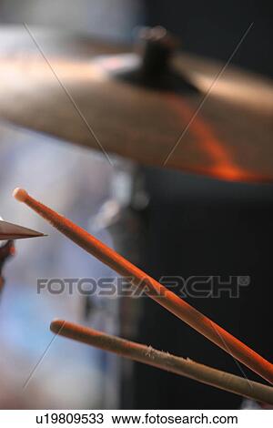 drumsticks, drums, drum kit, accessory, close-up, cymbal View Large Photo Image Stock Image - drumsticks, drums, drum kit, accessory, close-up, cymbal. Fotosearch