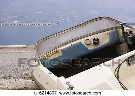Boat, Day, Conveyance, Anchored View Large Photo Image Stock Photo - Boat, Day, Conveyance, Anchored. Fotosearch