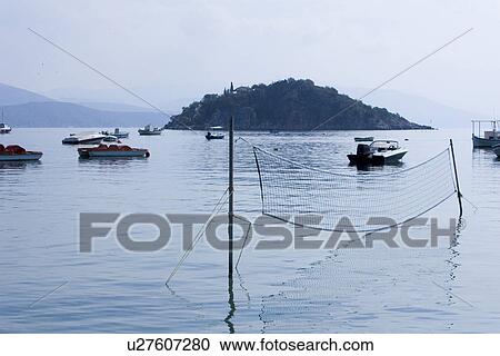 Stock Image - Boats, Clear, Day, Boat, Grid. Fotosearch