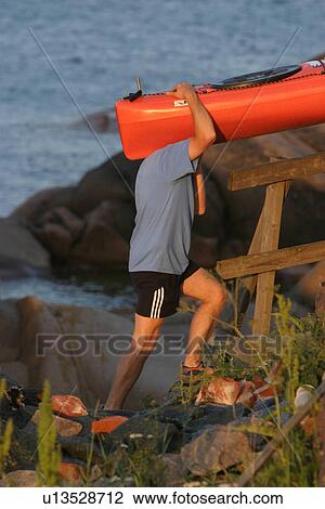 Stock Image - water, sports, waves, rock, fun, coast. Fotosearch